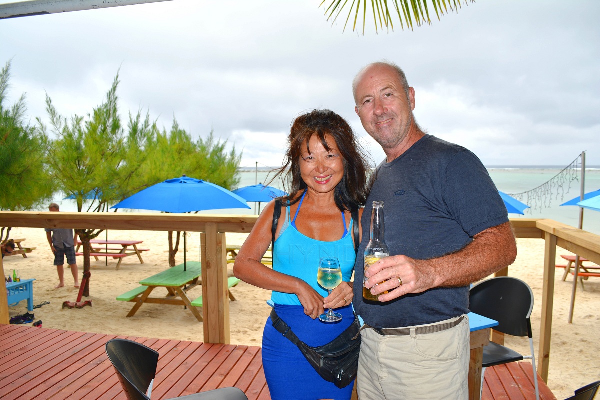 The banner picture was taken in 1993, Hurghada, Egypt; whereas the one here was taken in Rarotonga 2015