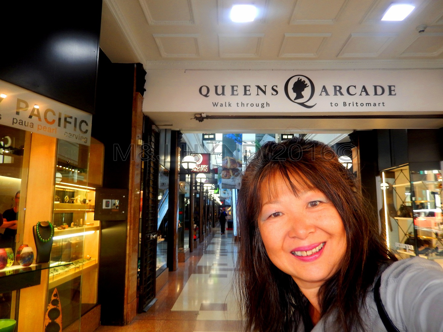 historic Queens Arcade just off Queen Street, Auckland, NZ