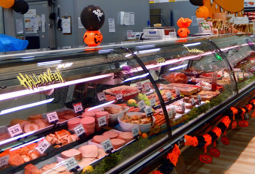 halloween on the delicatessen counter, Auckland, NZ