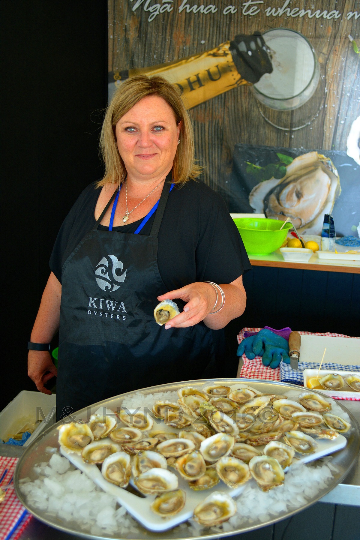 Kiwa Oysters, Seafood Festival, Auckland, NZ