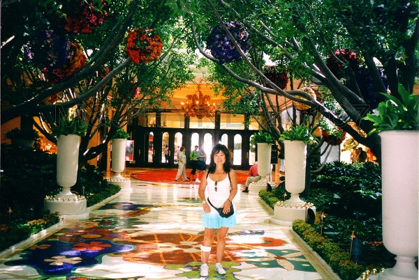 Flowerballs, mosaic, Wynns Casino, Las Vegas, USA