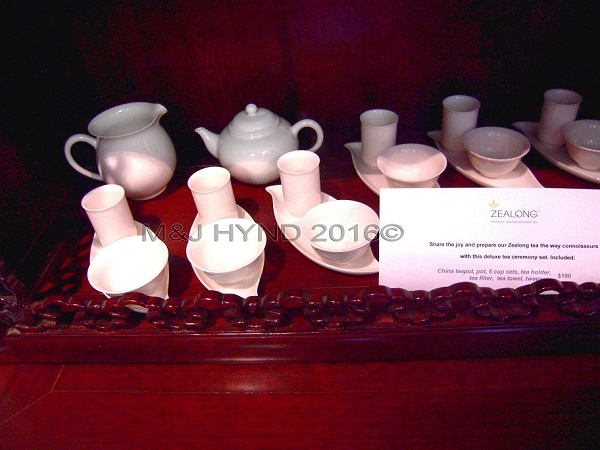 Zealong Estate, ceramic tea sets, Waikato, NZ