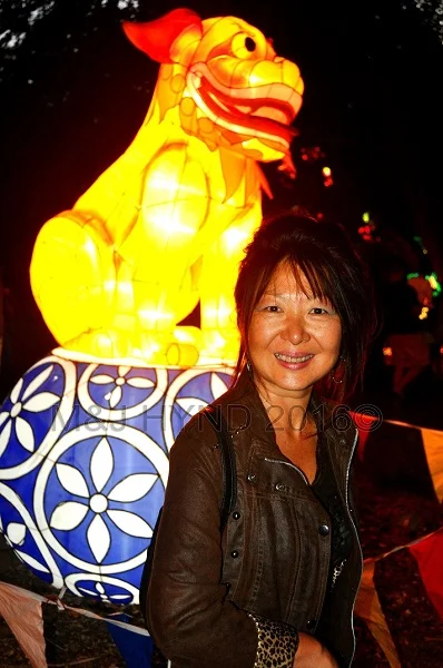 Lantern Festival, Rabbit and Goddess of Mercy, Albert Park, Auckland, NZ