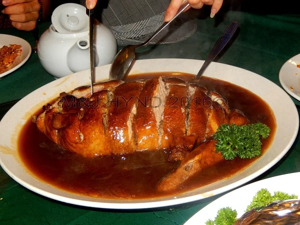 stuffed duck, Chinese New Year, Bungah Raya Restaurant, Auckland, NZ