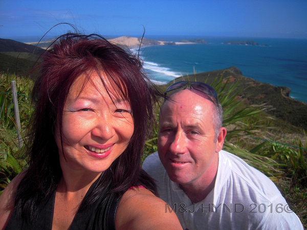 Cape Reinga looking south, Northland, NZ