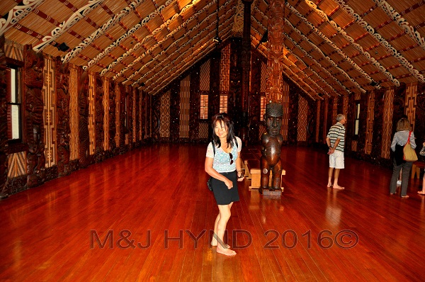 Historic Waitiangi ; meeting house, Northland, NZ