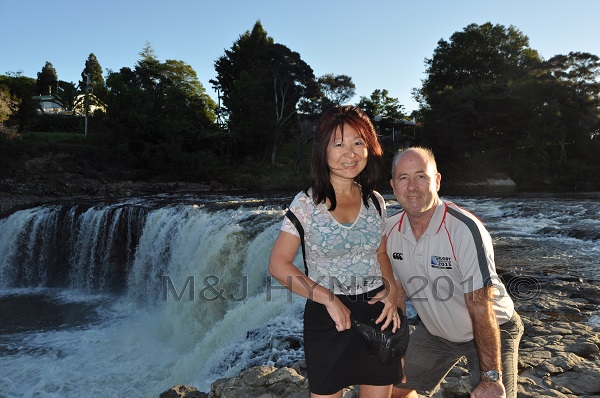 Haruru horseshoe falls, Kerikeri, Northland, NZ