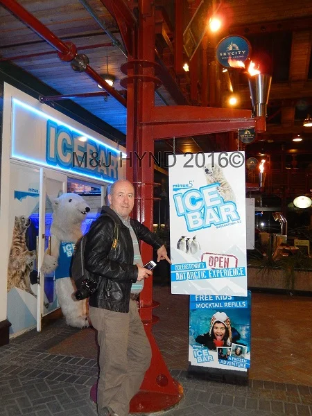 Ice Bar in a snow town, Queenstown, NZ