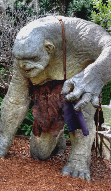 Weta Cave LOTR ogre, Miramar, Wellington, NZ