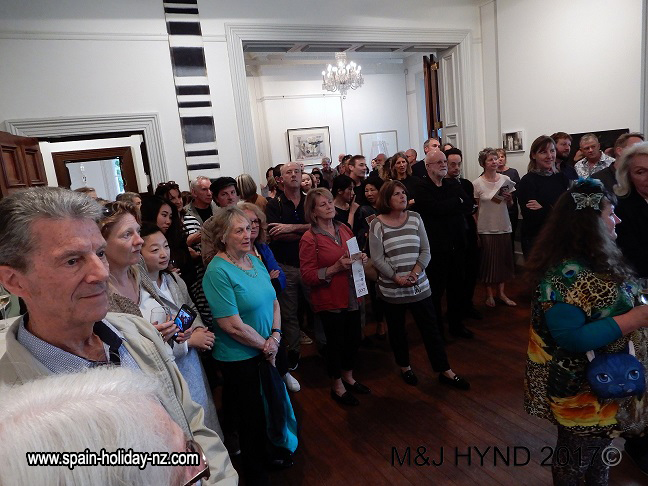 opening evening at Pah Homestead