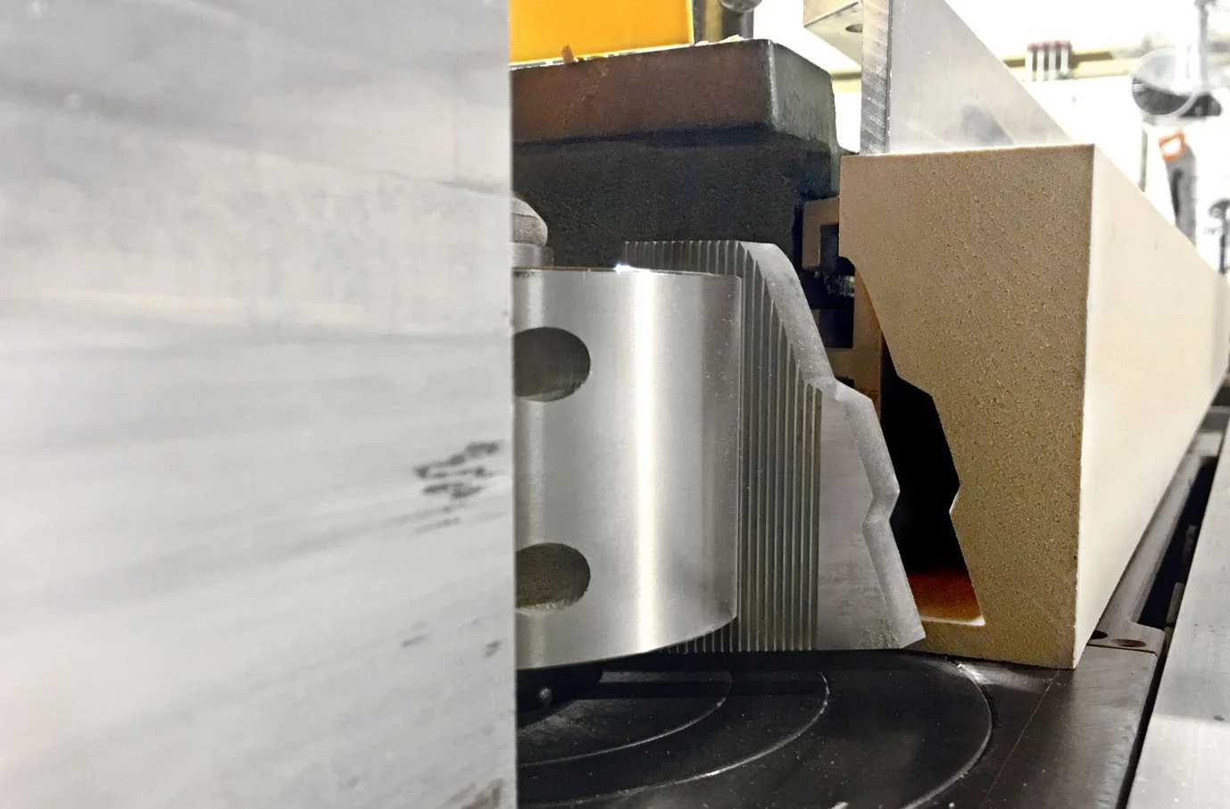 Custom milling of the profile