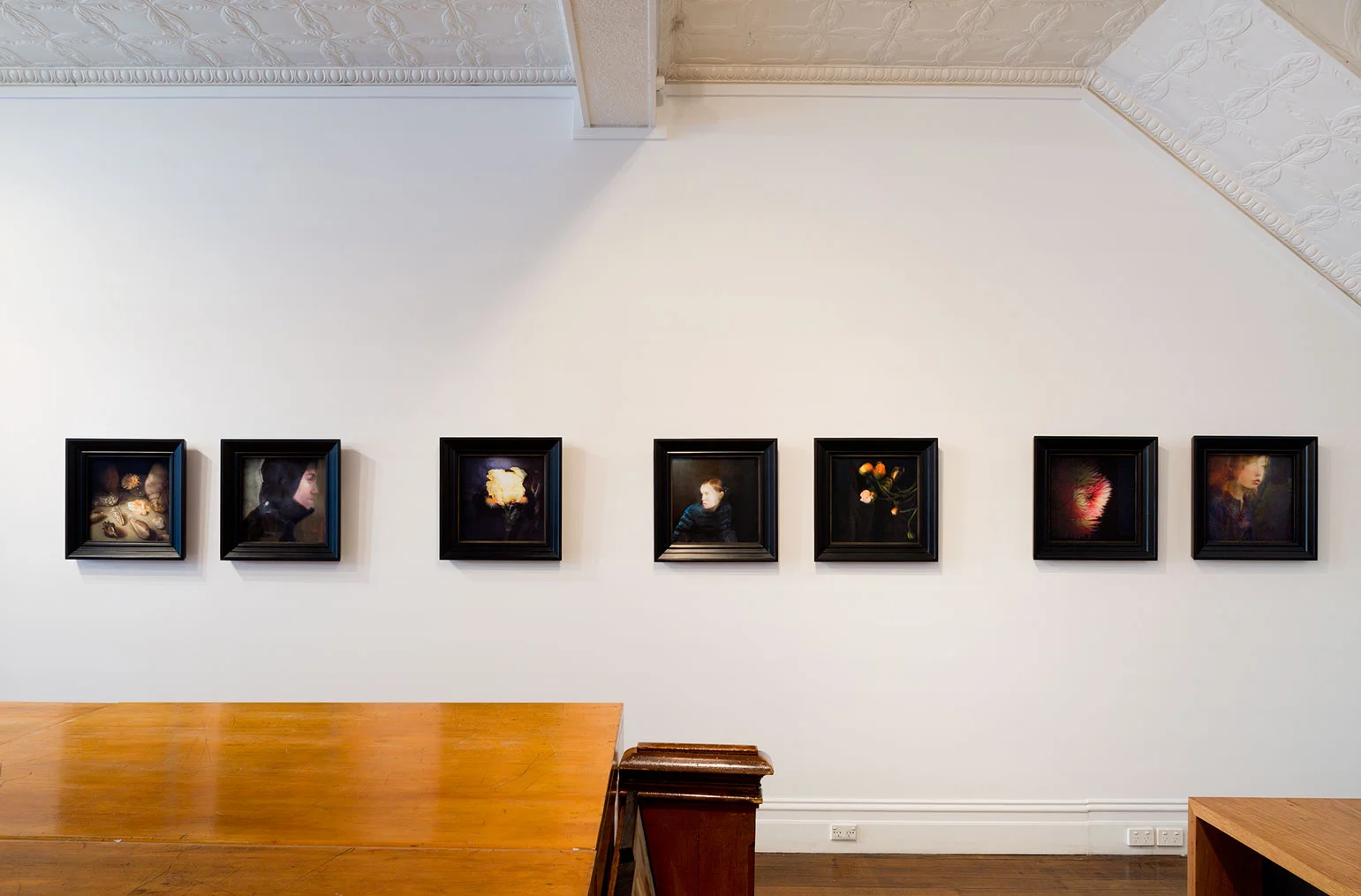 Installation view of Sophia Szilagyi's exhibition ' Nostalgia ' held at Port Jackson Press, April 2017. Photo: Christian Capurro