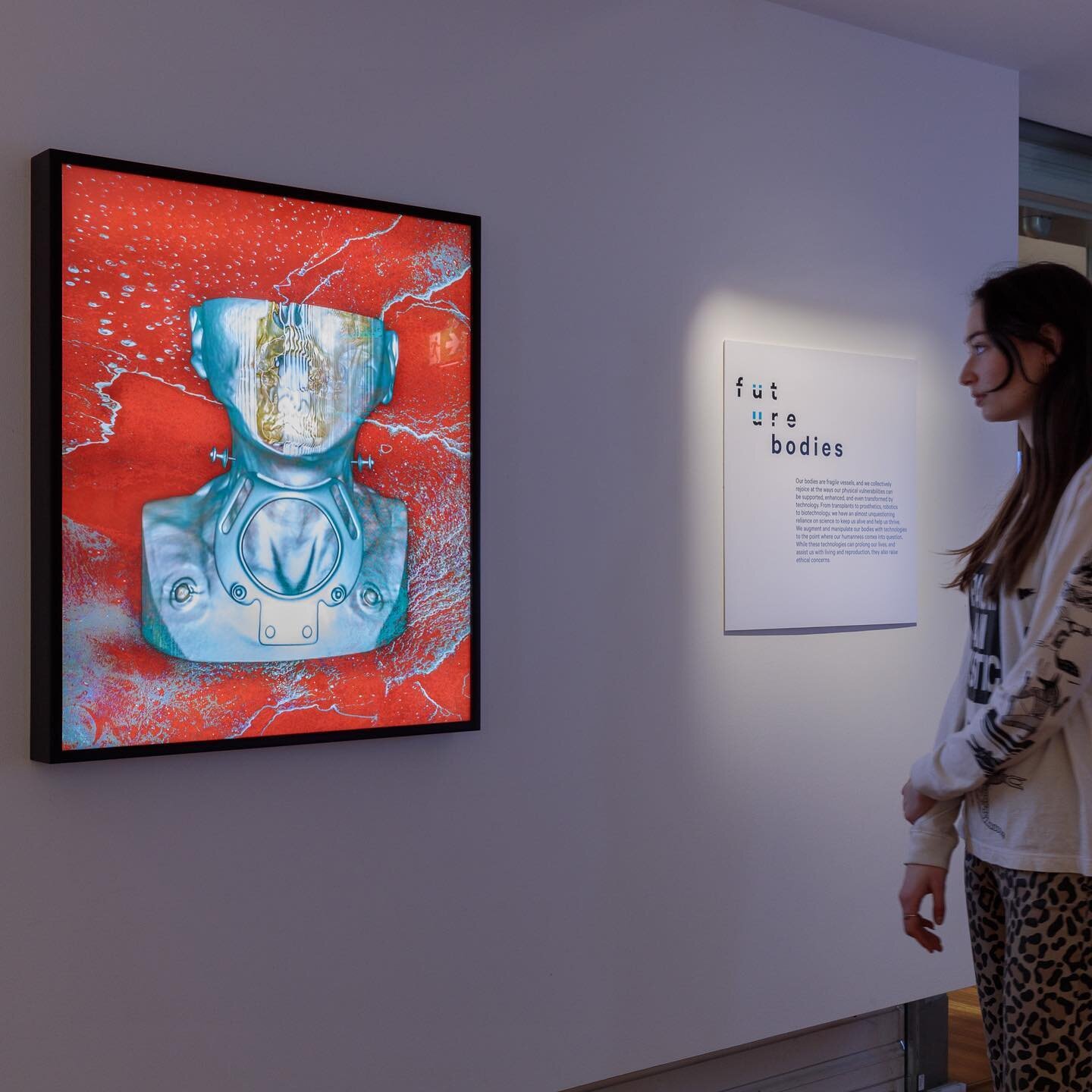 Fine art LED lightboxes made by ARTEN for the &lsquo;Future U&rsquo; exhibition at RMIT Gallery until Feb 26. Artworks by Karen Casey @karencaseyartist and Holly Block @hollyblockart. @rmitgallery #lightboxes #fineartlightboxes. Install photos by Mar