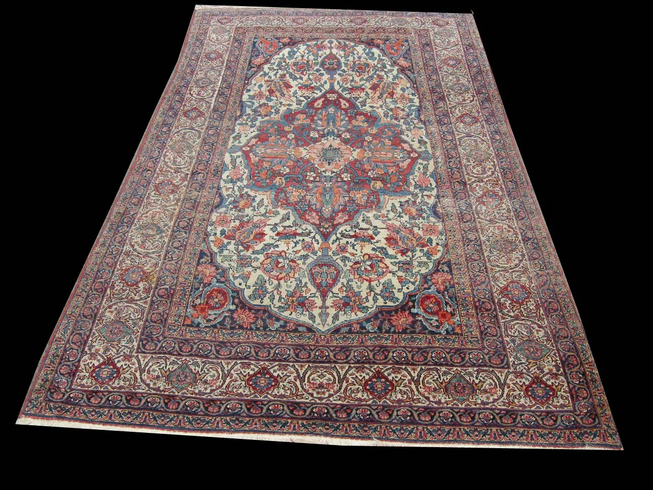 Antique Kirman Rug