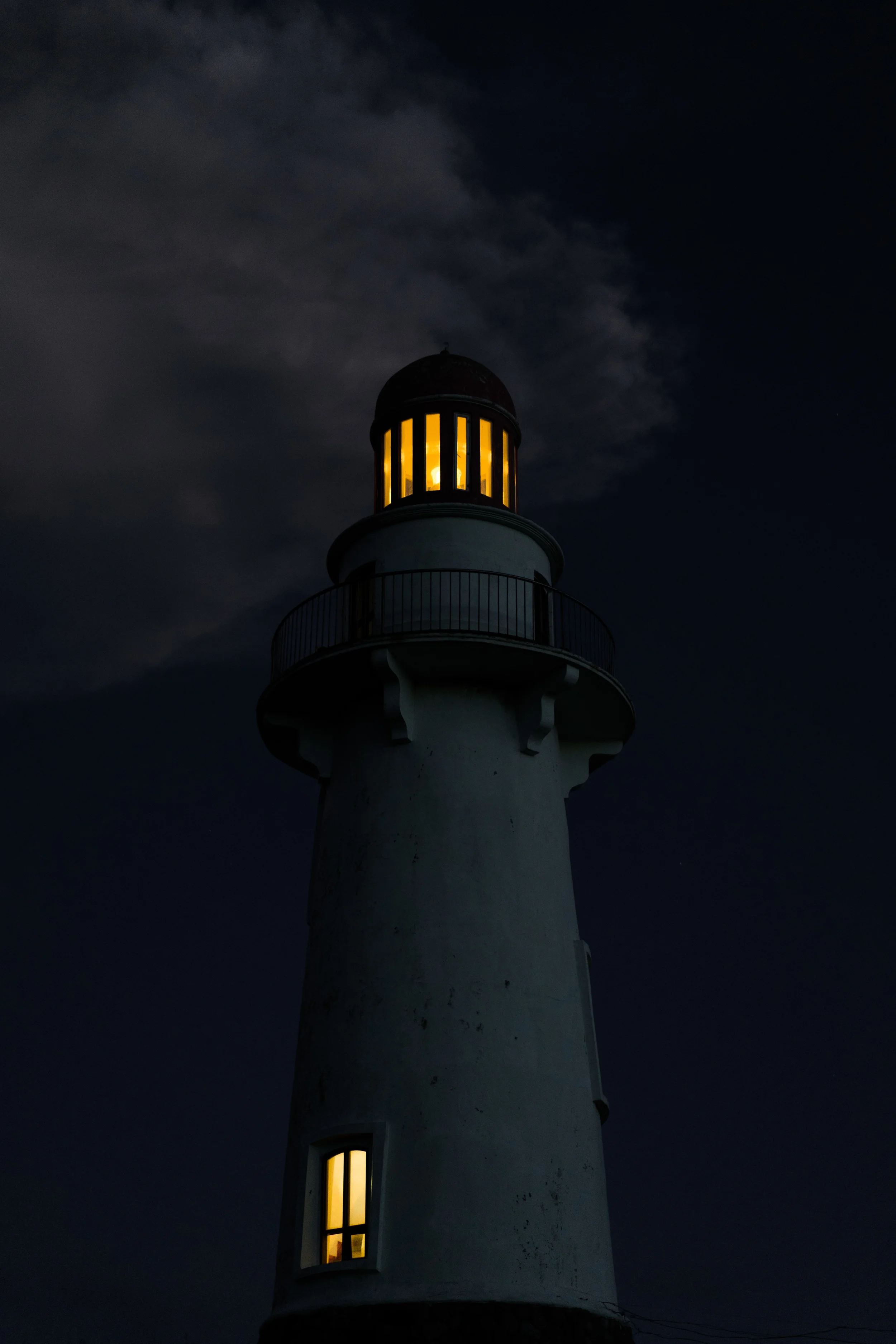 Lighthouse at night