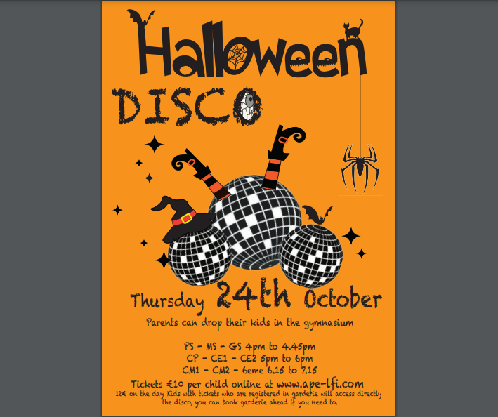 Halloween Primaire Disco