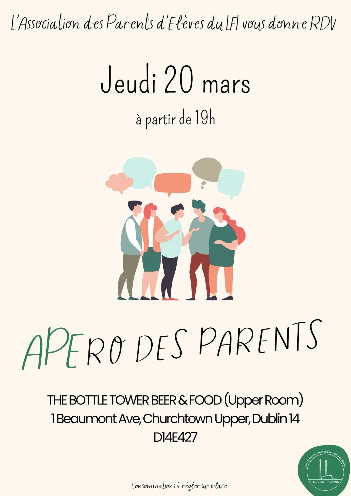 Apéro des Parents / Parents' Apero Evening