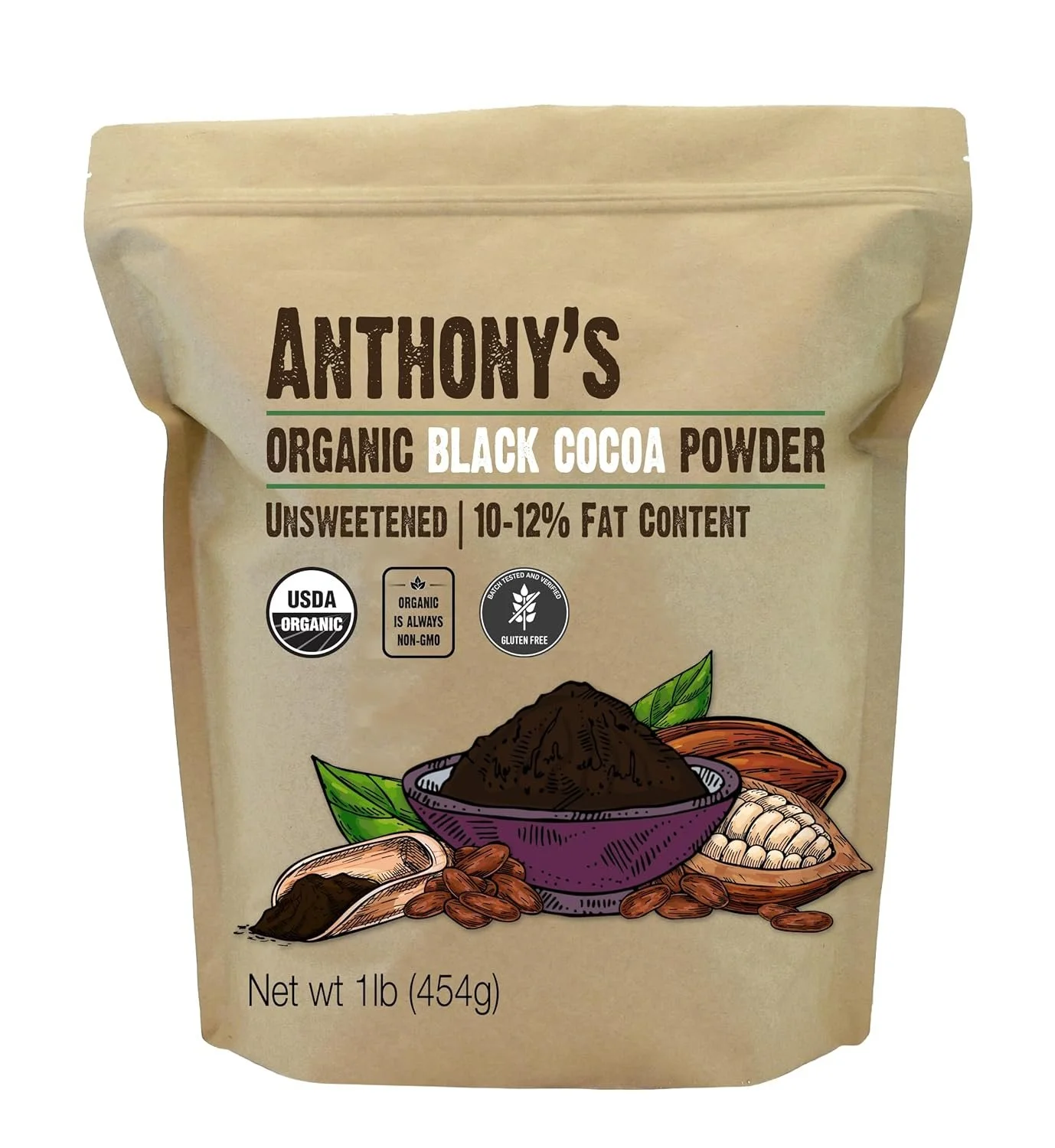 black cocoa powder
