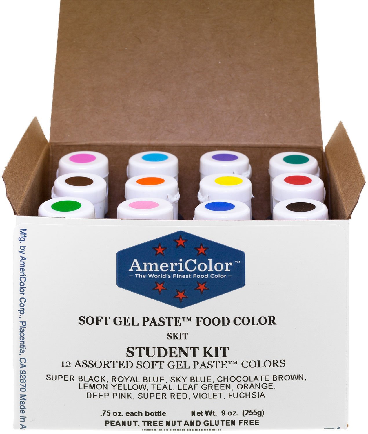 gel food coloring kit
