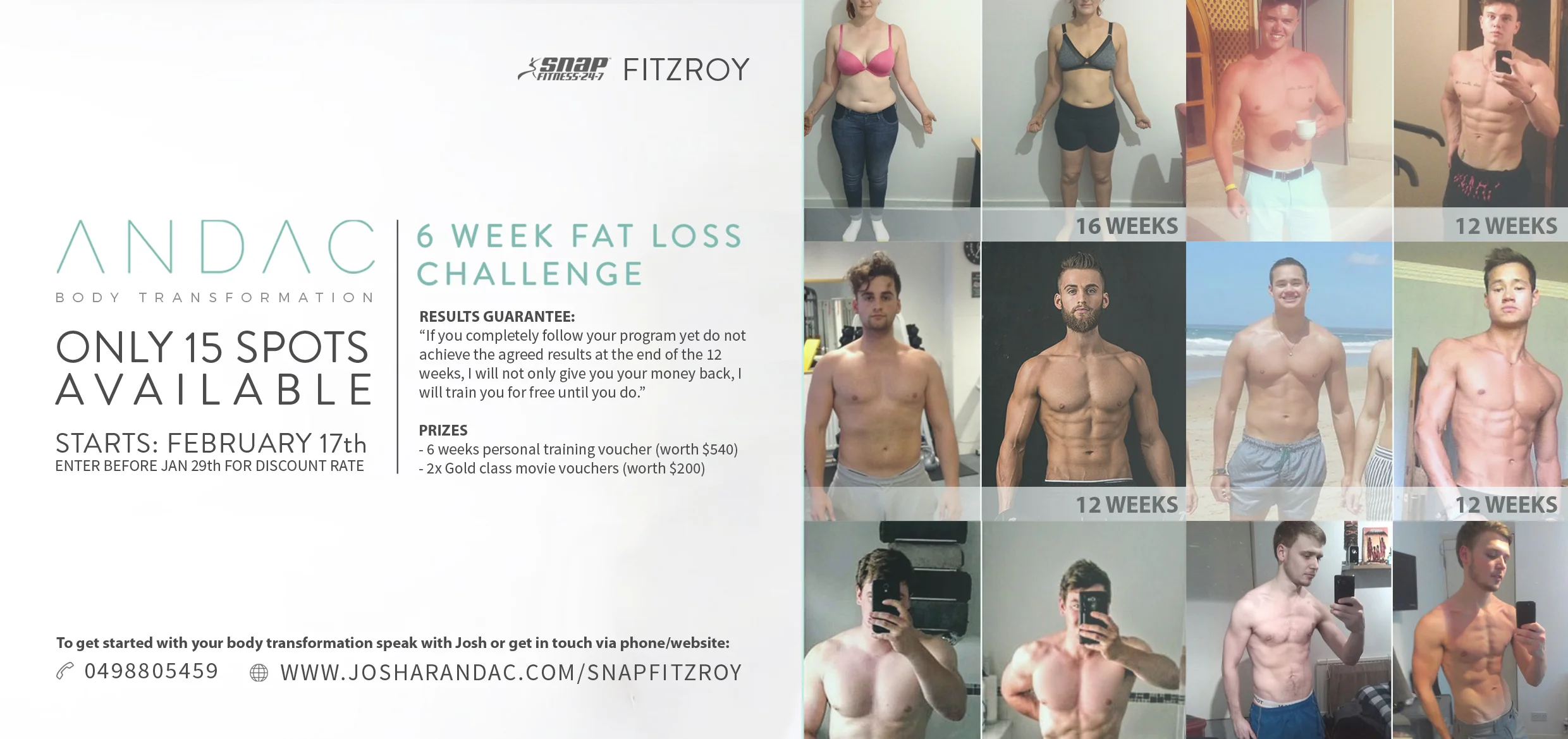 6 Week Fat Loss Challenge