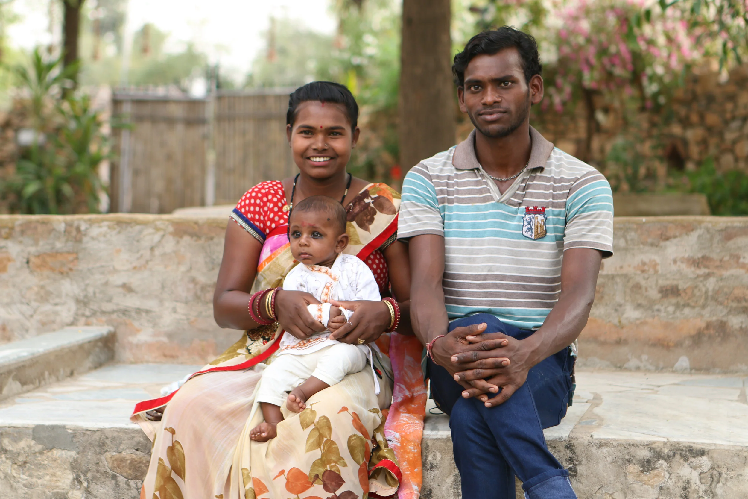 Sita, Bhadram and Baby Shivam © Sophia McCarron
