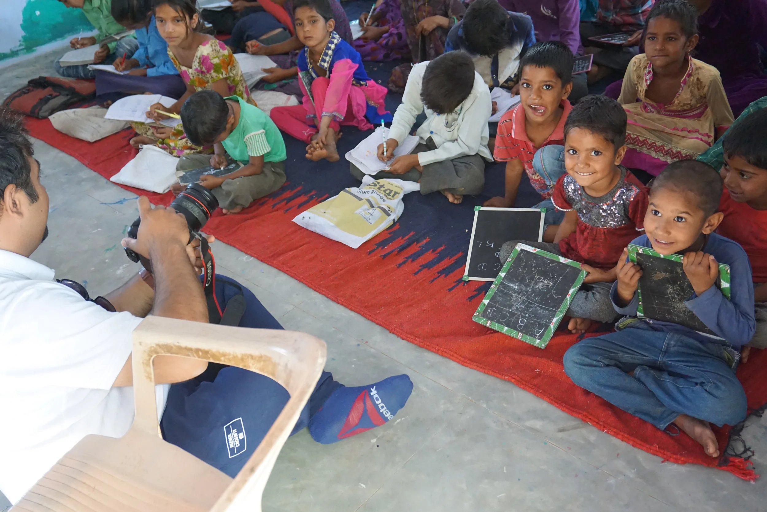 Boys Run to Greet Kailash and Sumedha-3.jpg