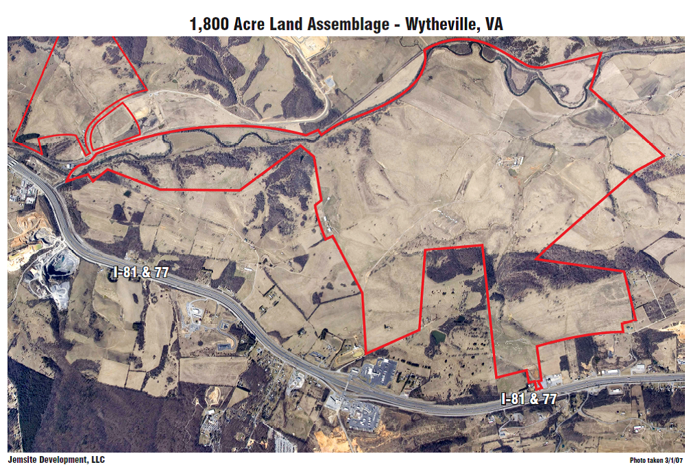 Wytheville VA property outlines