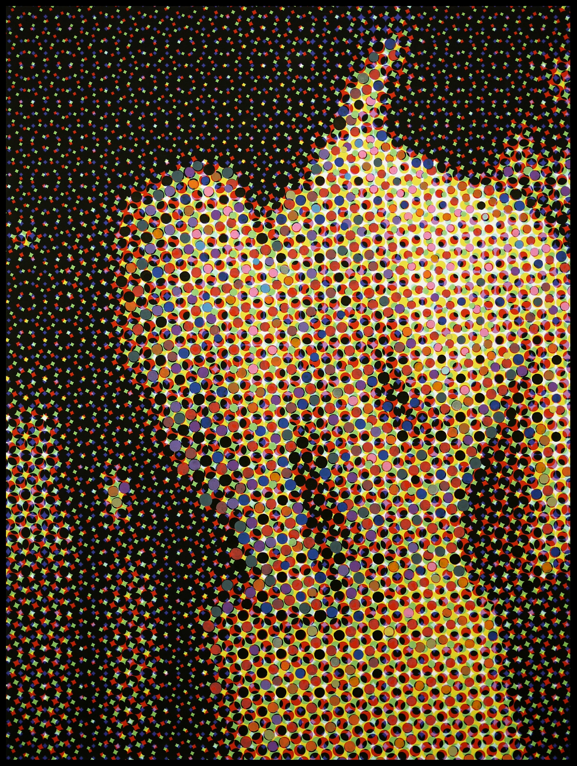 Ou est la photographie? Solo Show Addict Gallery "nu de dos" #4 2015 Acrylique sur toile imprimée 120cmx90cm