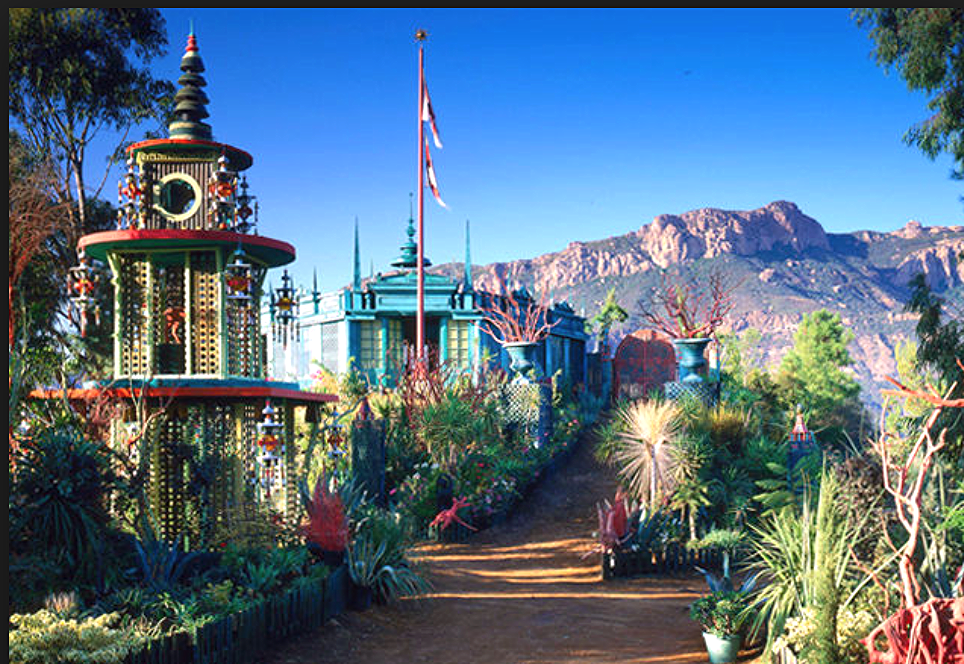 Tony Duquette's Malibu Ranch was like playing in "Wonderland" for a little girl