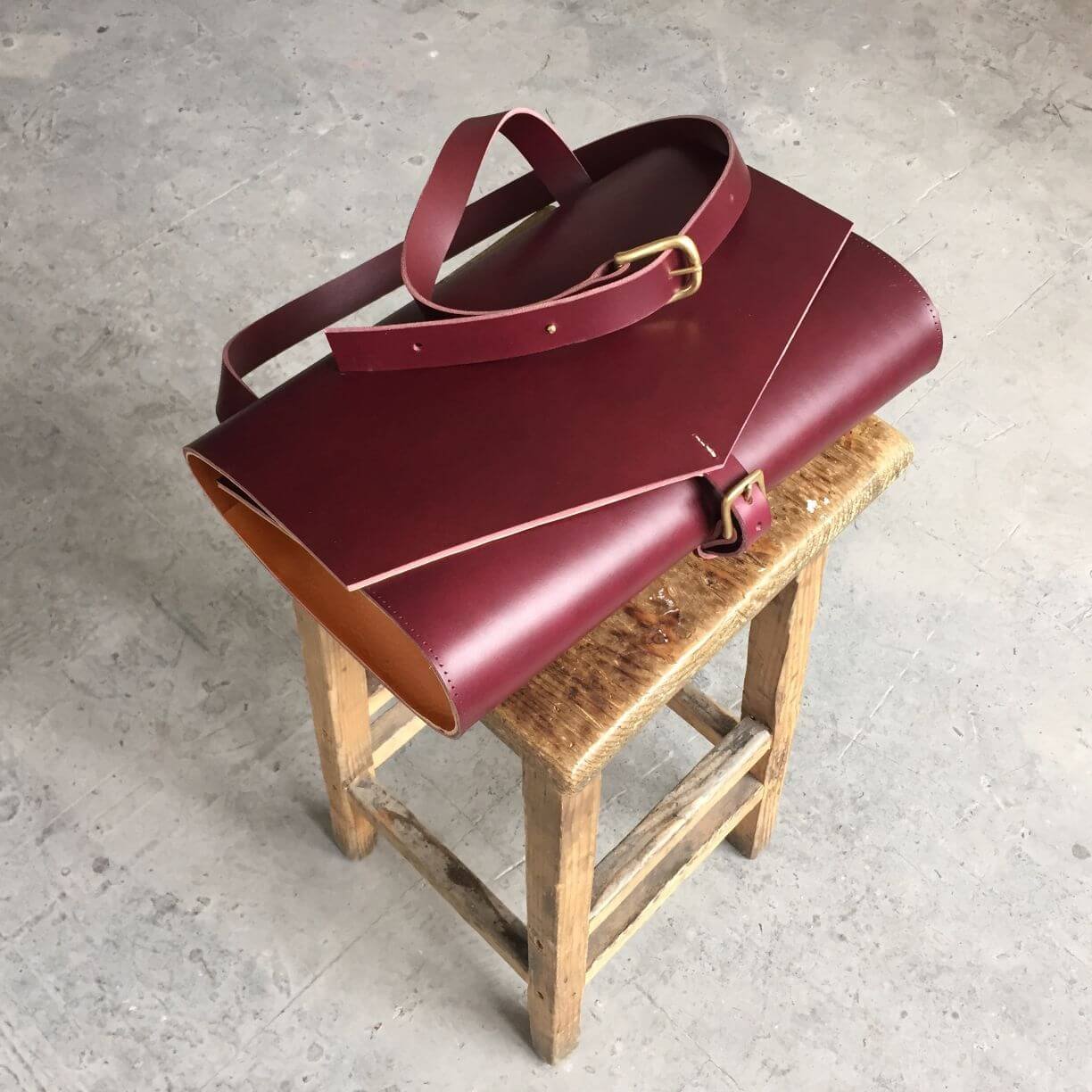 CARV sustainable leather doctors bag custom made in the UK