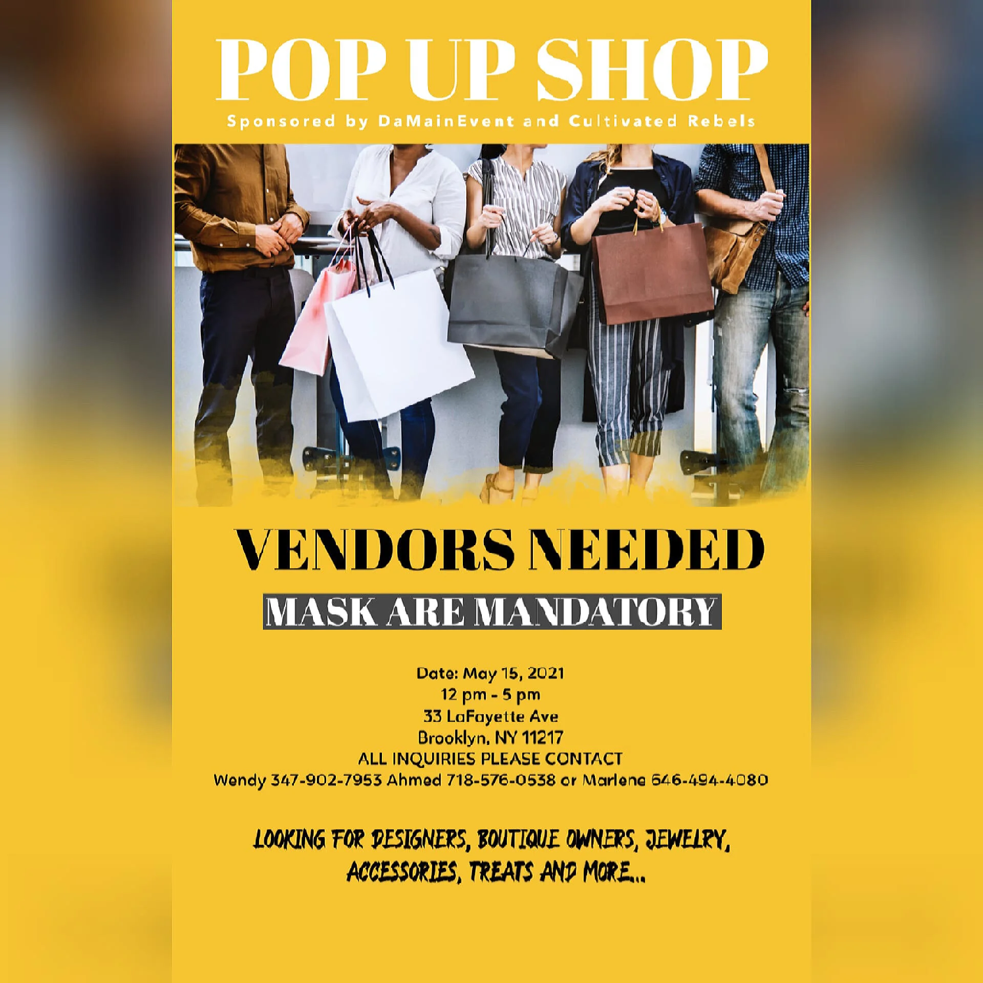 Pop Up Shop