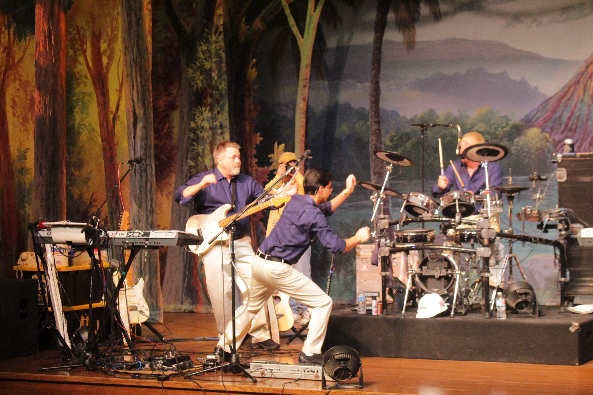 The Rumbles performed in the theater on their final tour after playing for more than 50 years!