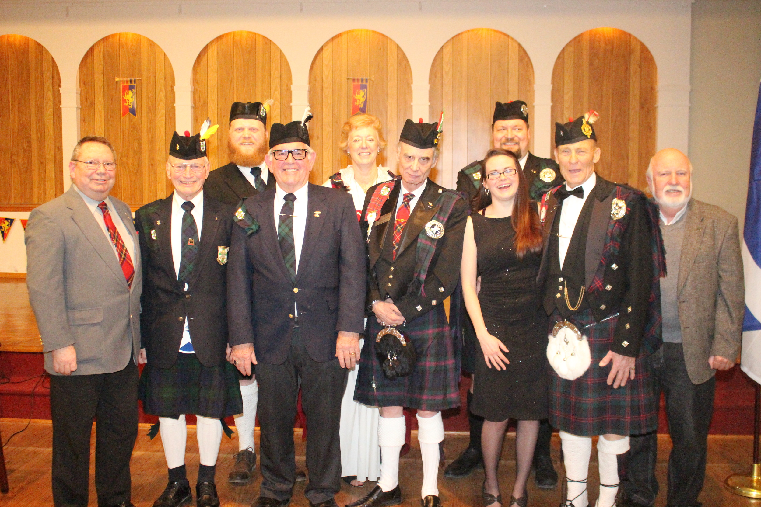 The Knights of St. Andrew Hosted the Evening