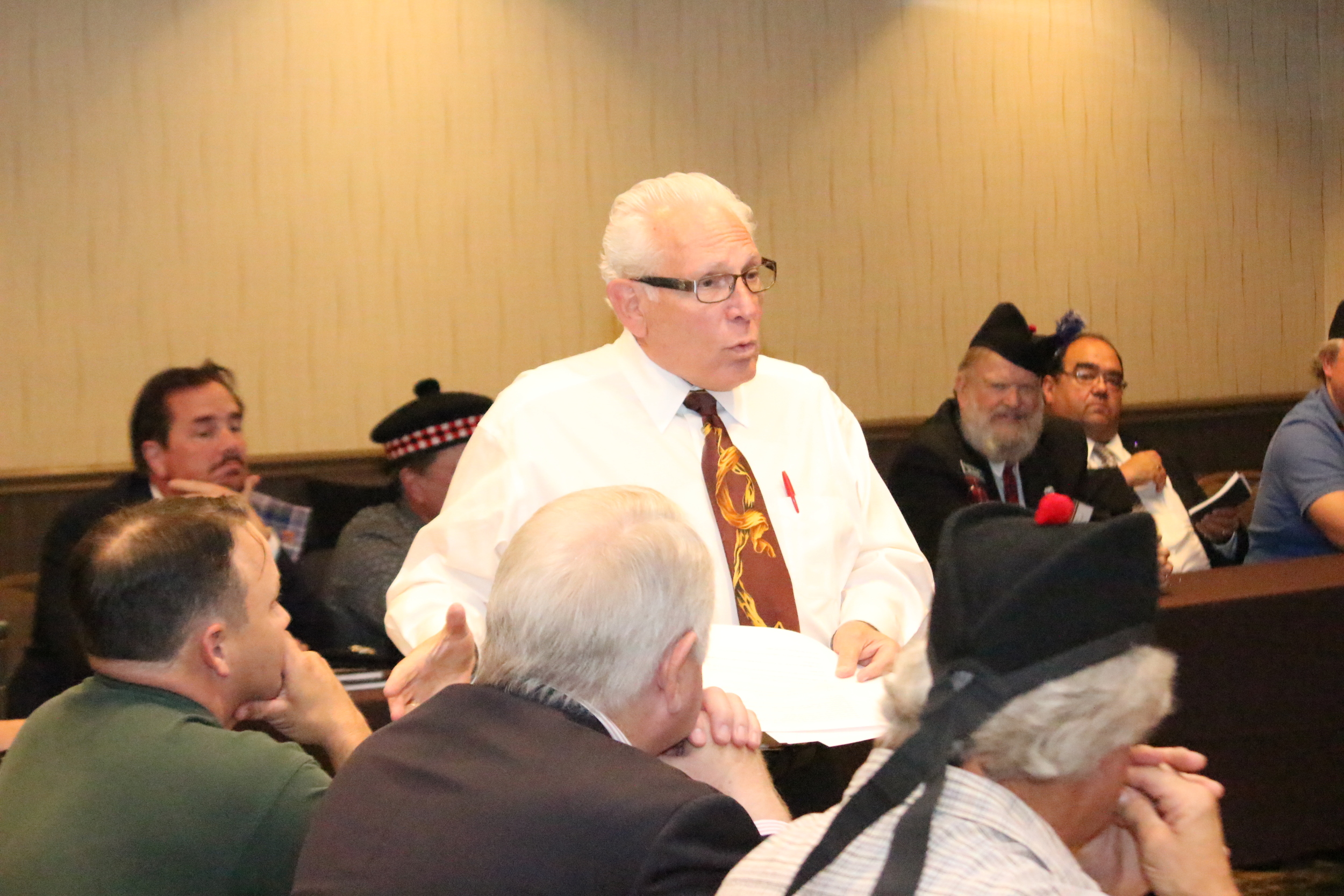 Armel MacDonald, 32° KCCH leads a session on growing Valleys' Chapters of the KSA.
