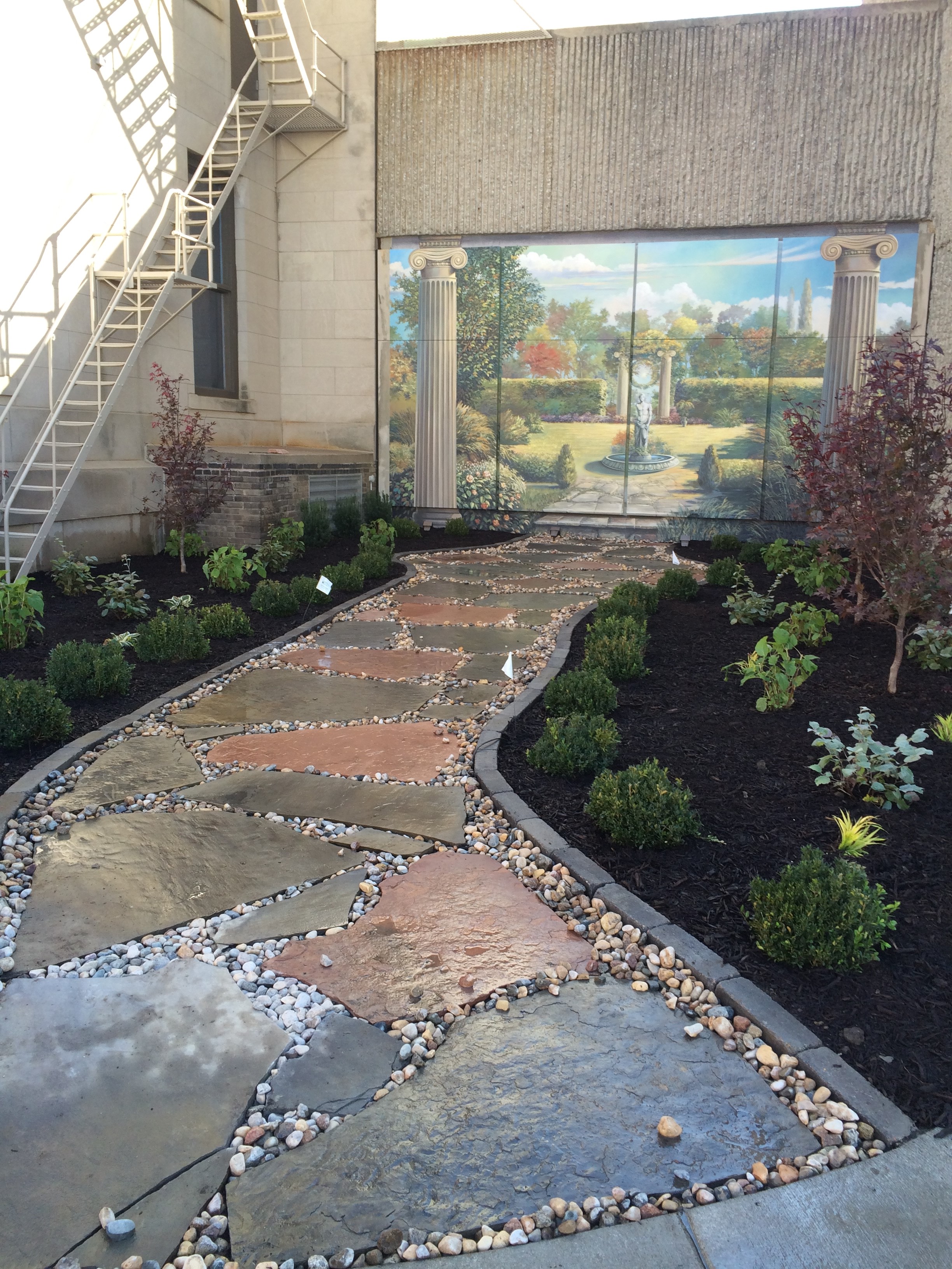  The Scottish Rite Mural and Garden, dedicated in October 2015 