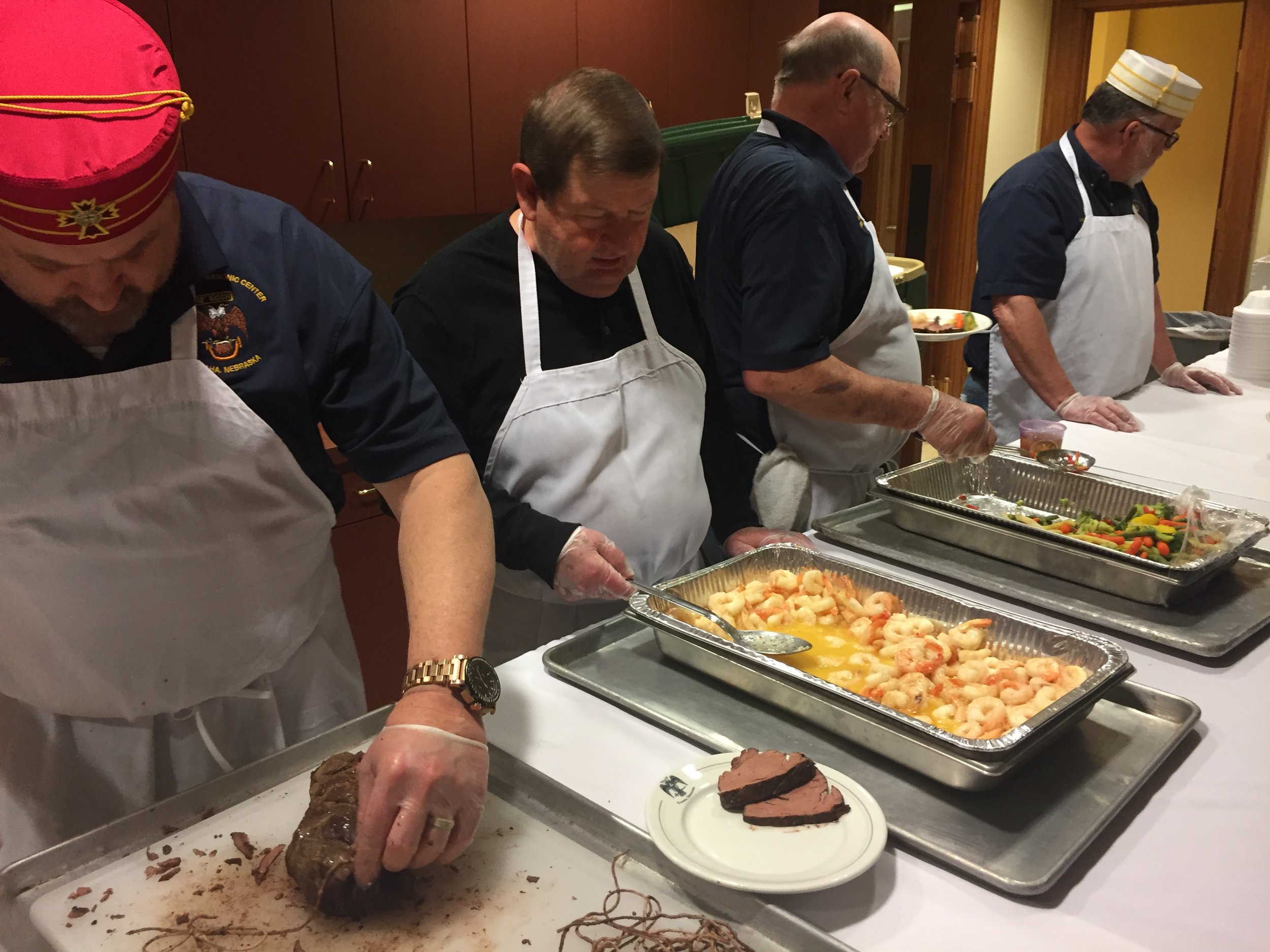 Gary Uner and Don Perry serving Lunch.jpg