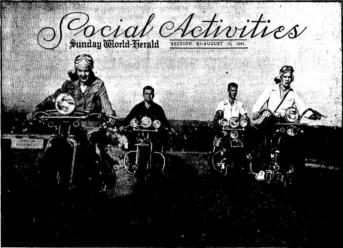Aug 10 1947 OWH Jerome Given motorycycle.jpg