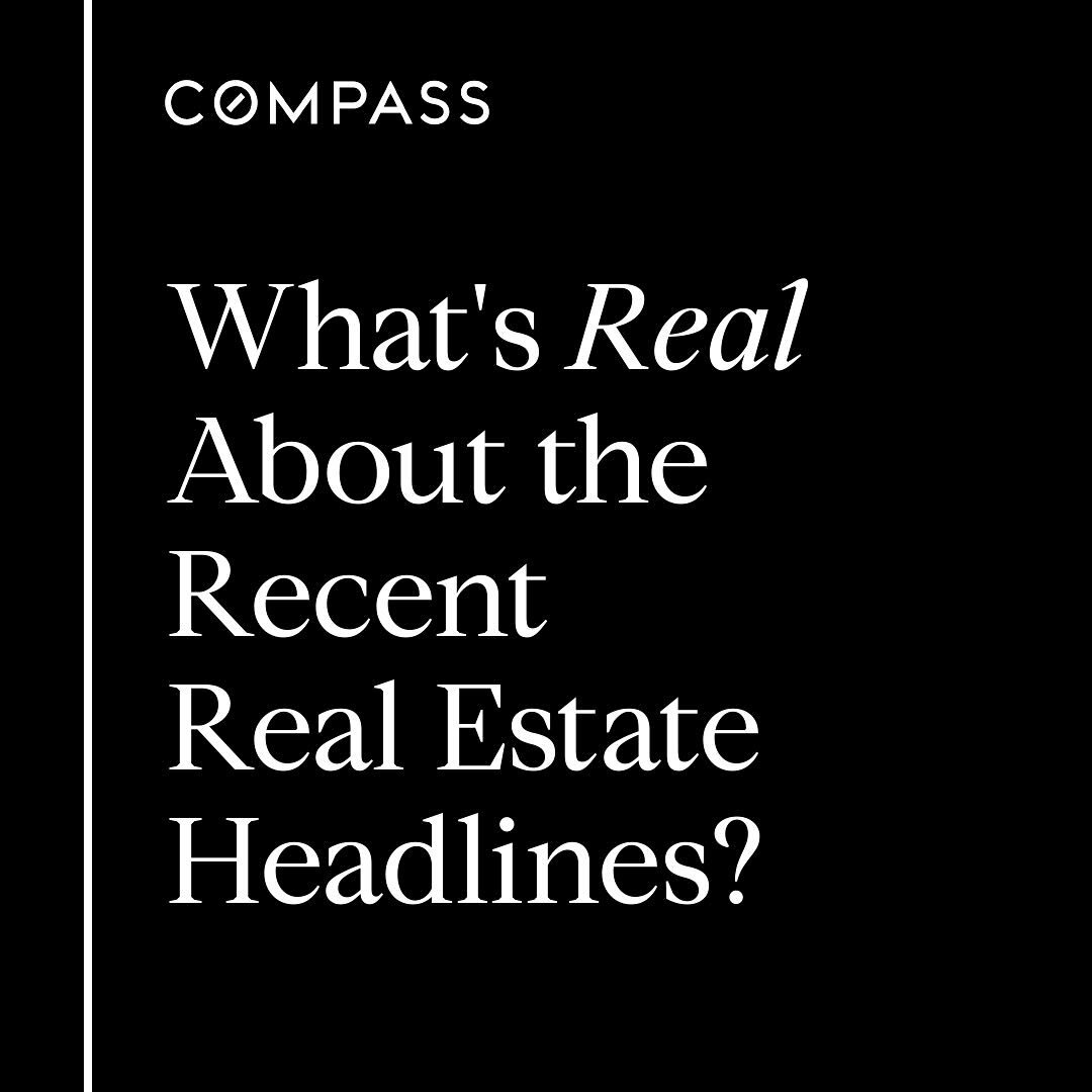 With a lot of misinformation swirling around right now I wanted to share some facts about the recent real estate headlines.