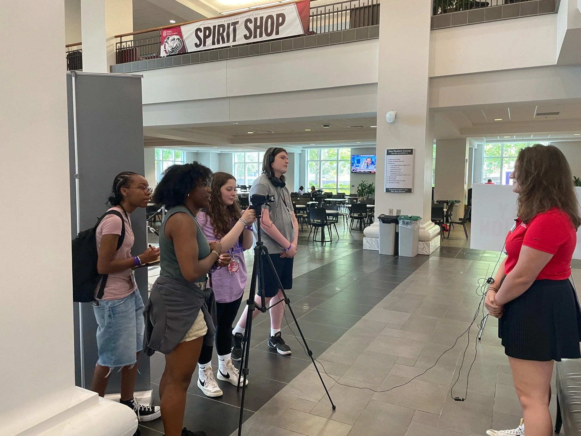 High school students advance their knowledge and skills during the Summer Media Academy 