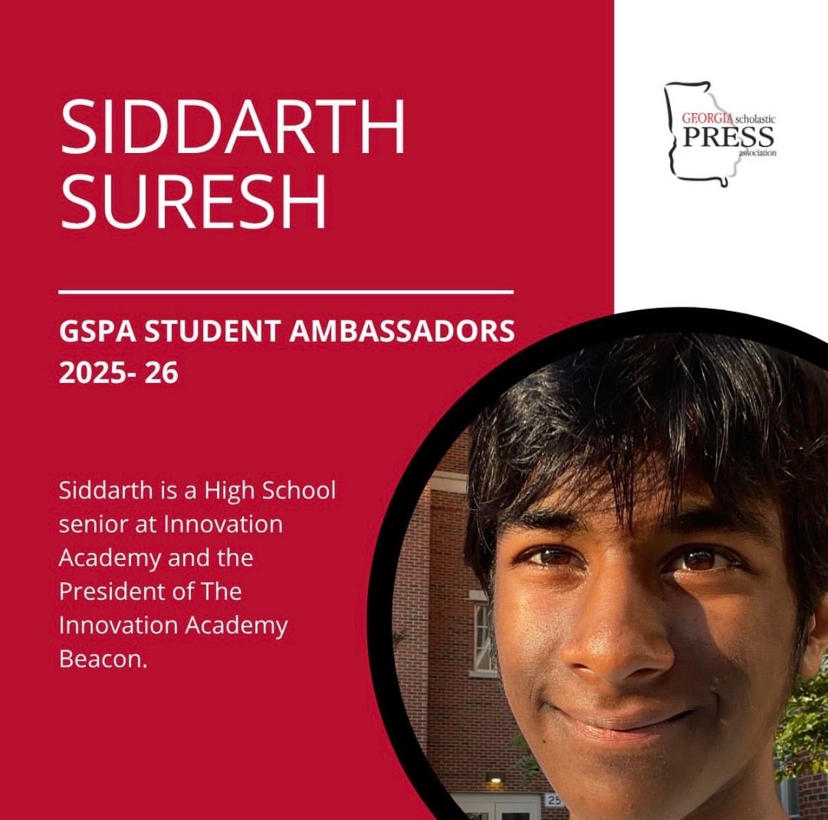 Student Ambassador Showcase: Siddarth Suresh