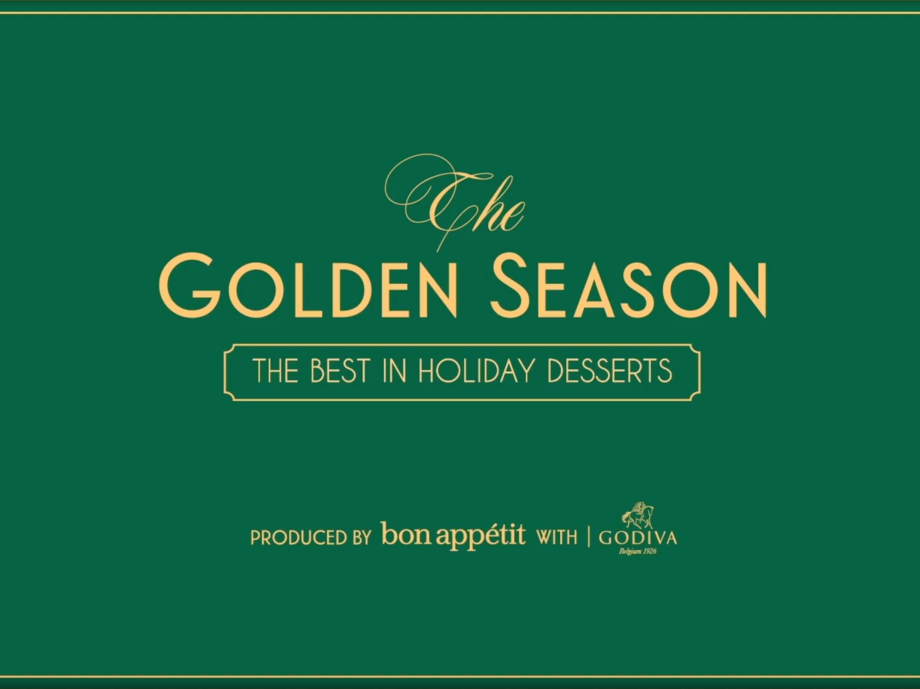 BON APPETIT X GODIVA