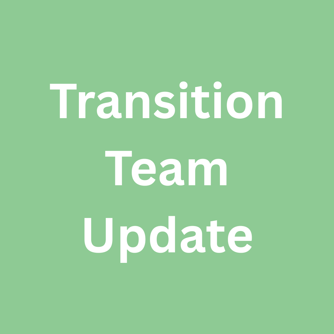 Update to the Vine Street Congregation regarding the Ministerial Transition Process