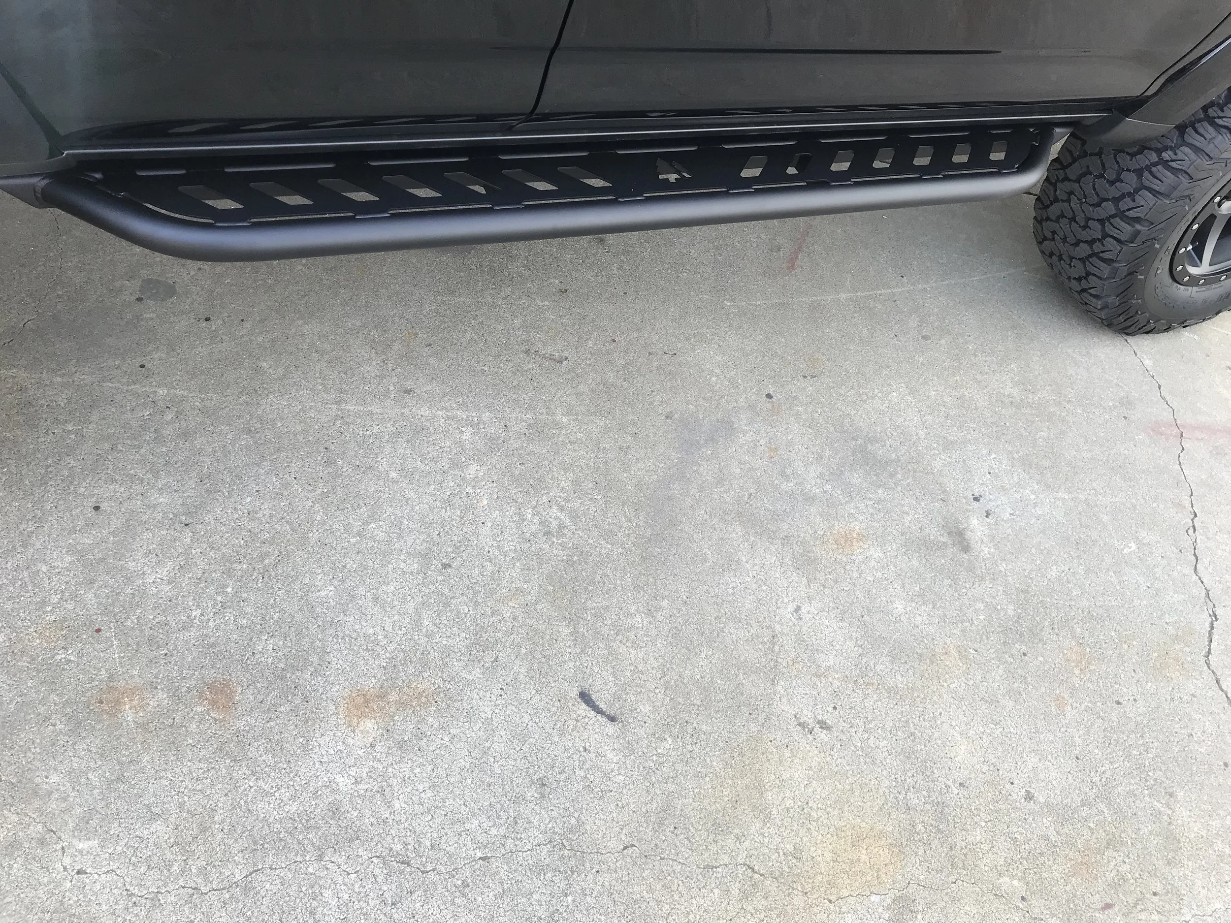 5th Gen 4Runner Side Steps Aluminum Rocker Guards — GREENLANE OFFROAD