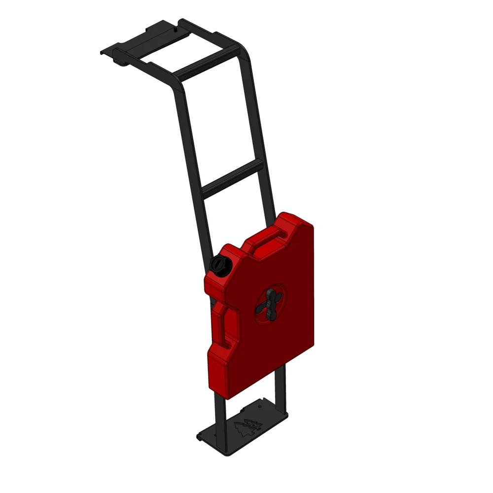 Rotopax Mounting Bracket for Greenlane 5th Gen 4Runner Ladder (BRACKET and HARDWARE ONLY)