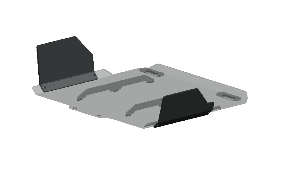 5TH GEN 4RUNNER CATALYTIC CONVERTER COVERS — GREENLANE OFFROAD