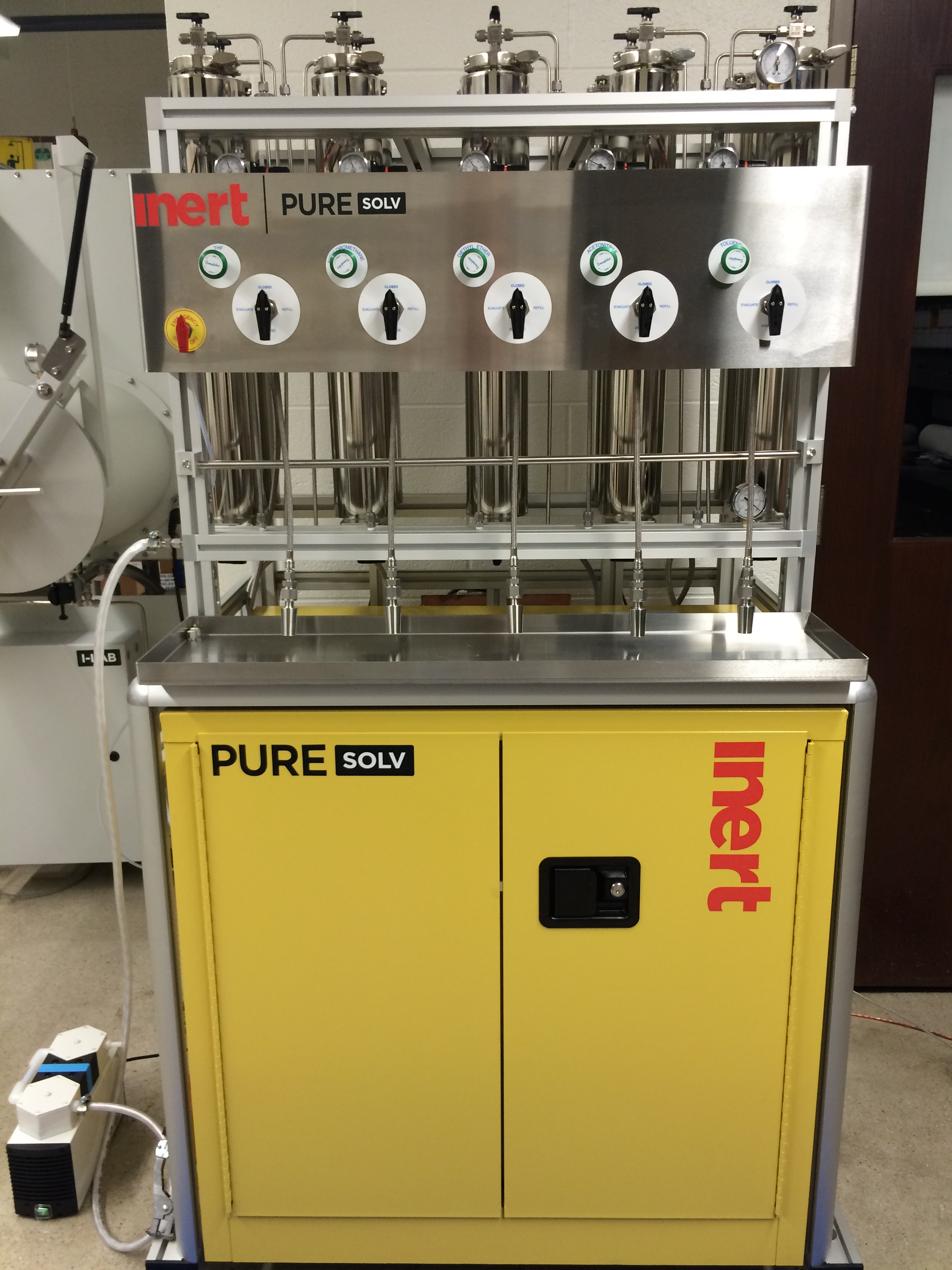 Inert Solvent Purification System