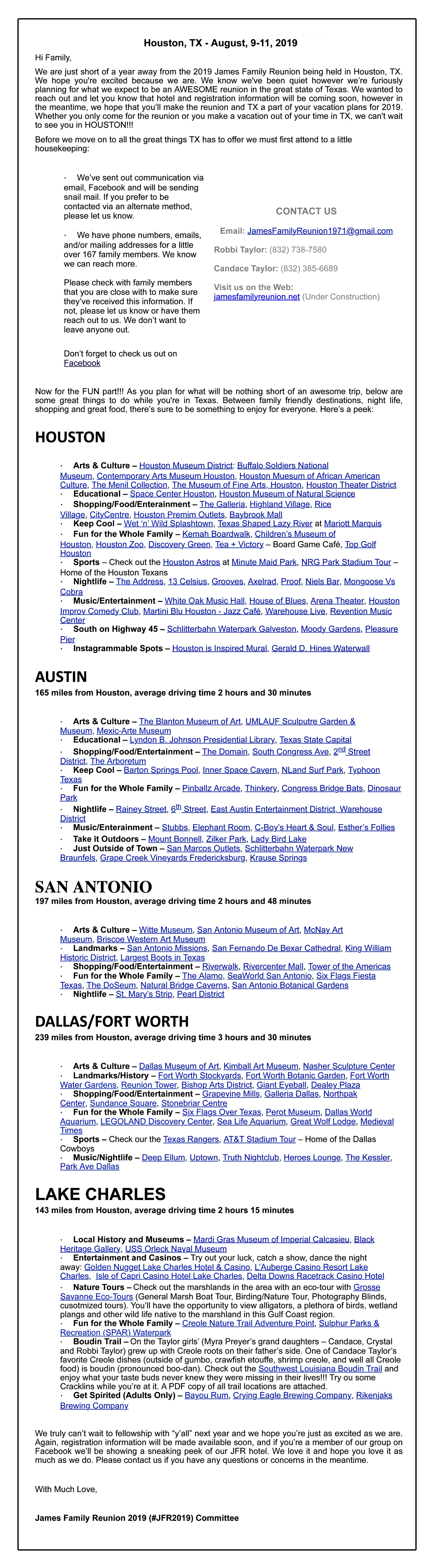 James Family Reunion 2019 Newsletter # 1- Houston, TX(1a).jpg