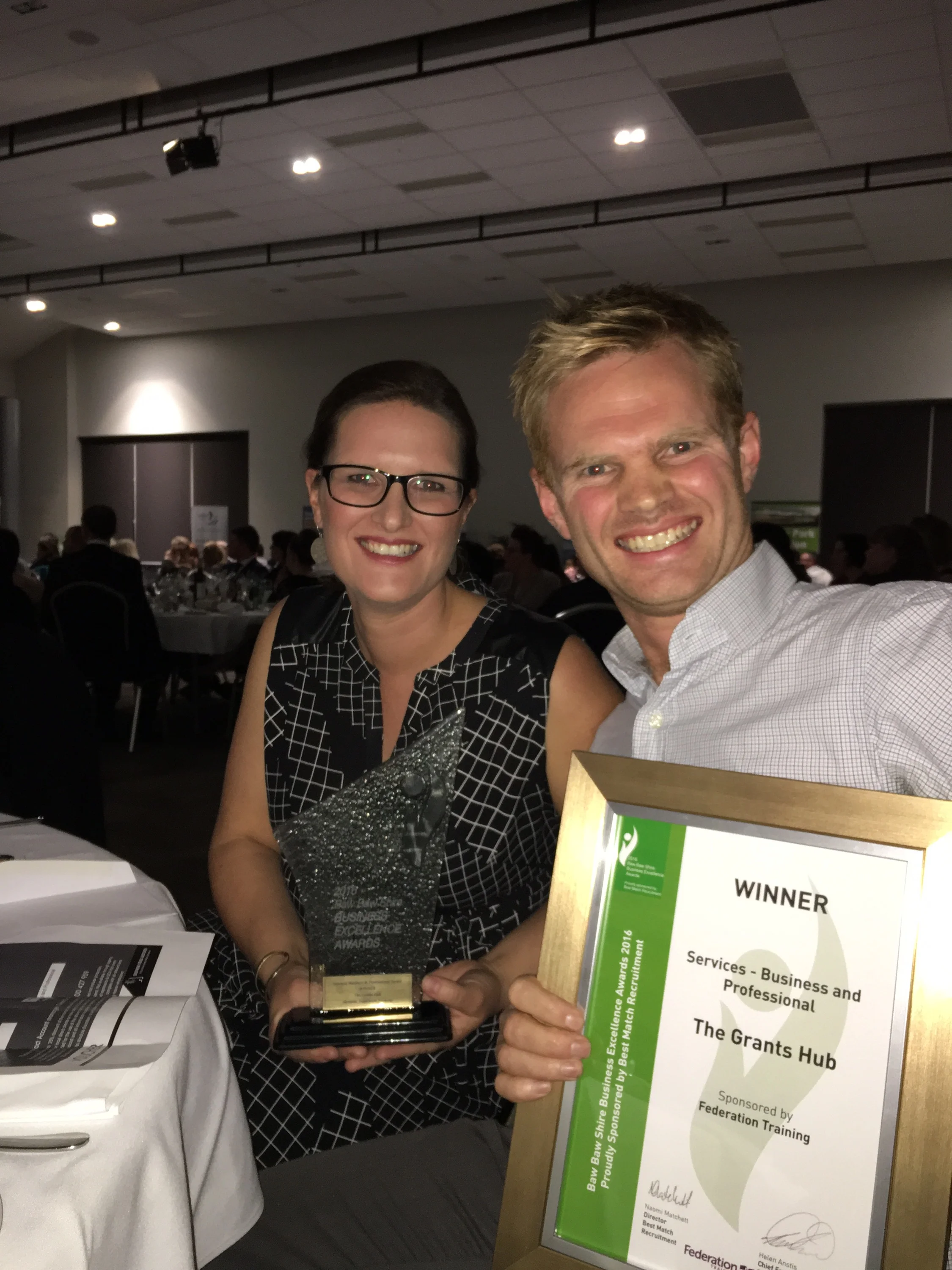 First awards we entered and we won!