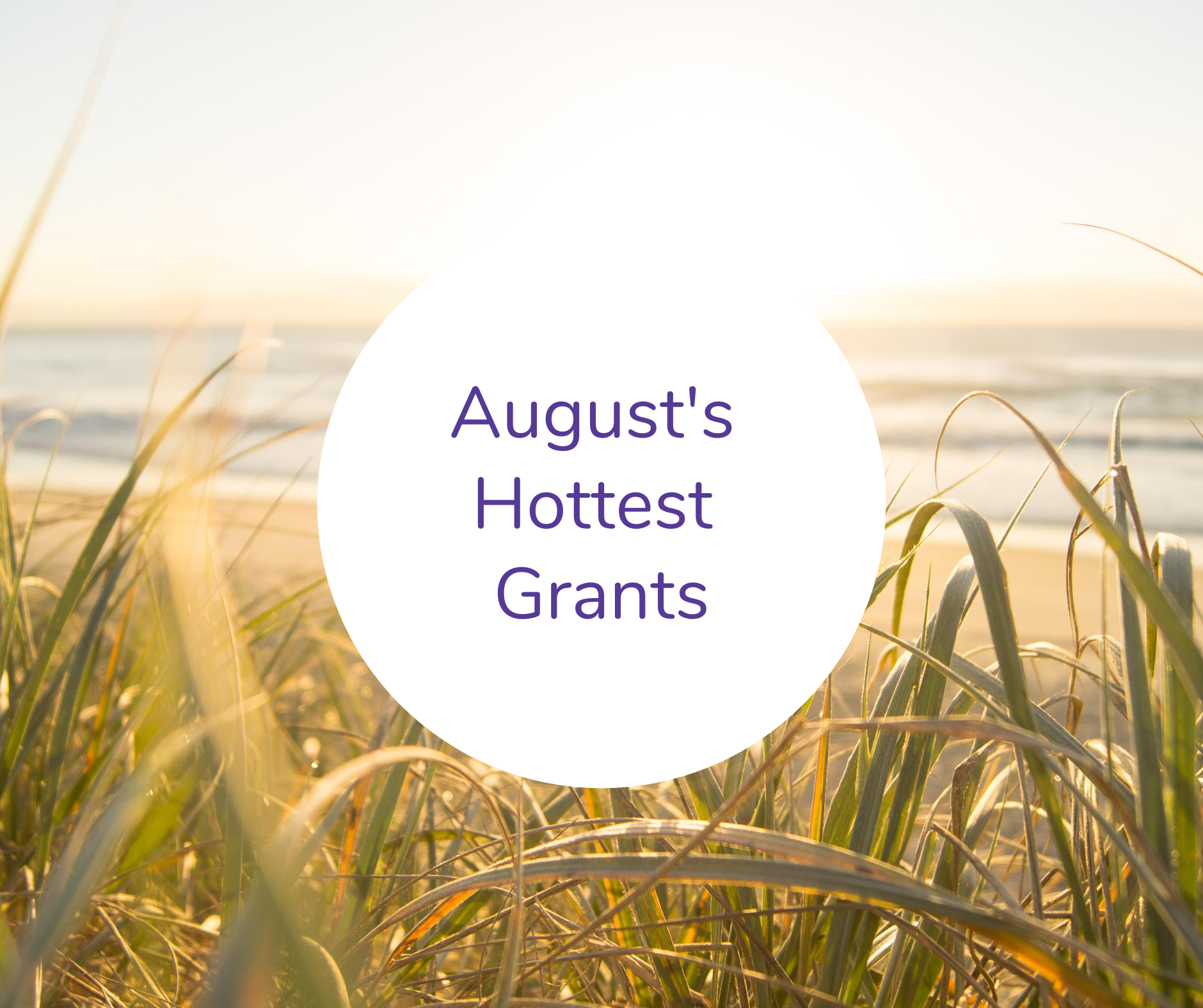 Grants to Check Out in August