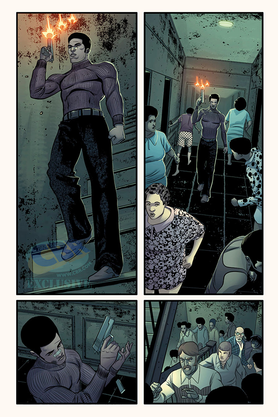Sample page from Shaft:Imitation of Life .